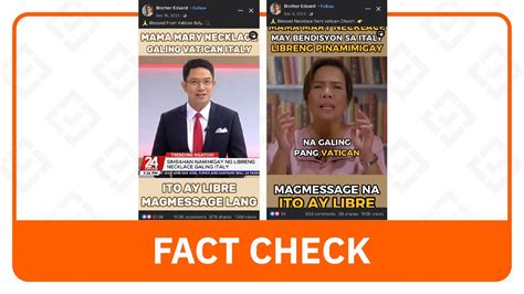 FACT CHECK: Video report by TV anchors on ‘free’ necklace.
